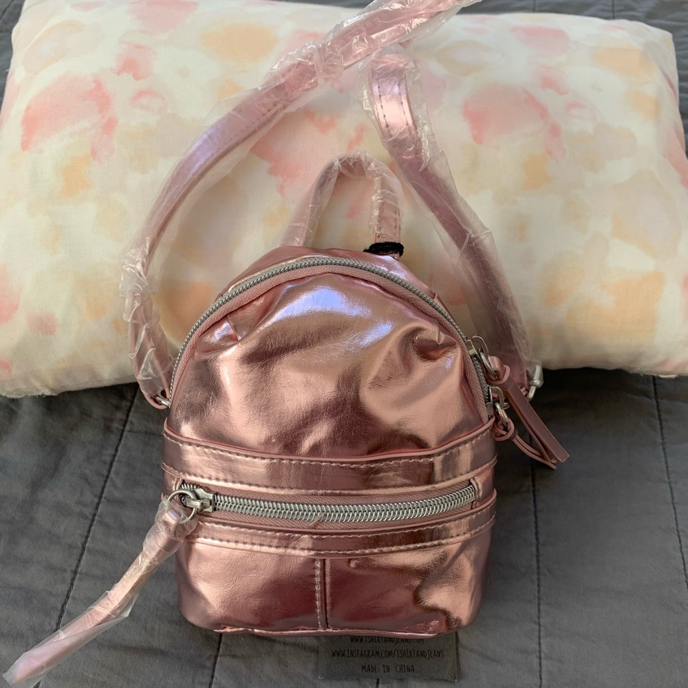 Rose Gold Mini-Bag NWT